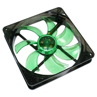 Cooltek Silent Fan 140*140*25 Green LED 900RPM